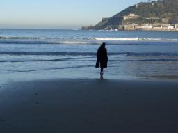 San Sebastian (Donostia) Strandwaten/beach wading/aoe San Sebastian (Donostia) Strandwaten/beach wading/aoe