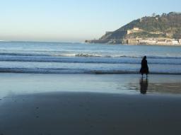 San Sebastian (Donostia) Strandwaten/beach wading/aoe San Sebastian (Donostia) Strandwaten/beach wading/aoe