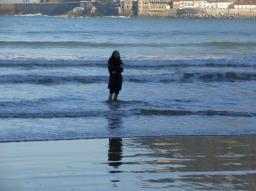 San Sebastian (Donostia) Strandwaten/beach wading San Sebastian (Donostia) Strandwaten/beach wading