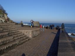 San Sebastian/Donostia Eduardo Chillida sculpture at the seaside San Sebastian/Donostia Eduardo Chillida sculpture at the seaside