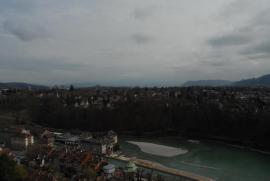 Vom Münster - Blick nach Südosten auf die Aare in/Bern/Berne Schweiz/Switzerland Vom Münster - Blick nach Südosten auf die Aare in/Bern/Berne Schweiz/Switzerland