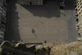 Vom Münster - Münsterplatz mit Mosesbrunnen/Bern/Berne Schweiz/Switzerland Vom Münster - Münsterplatz mit Mosesbrunnen/Bern/Berne Schweiz/Switzerland