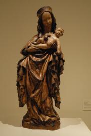 Museu Nacional d'Art de Catalunya:/Anònim, Bohemia: Mare de Déu (c. 1400) Museu Nacional d'Art de Catalunya:/Anònim, Bohemia: Mare de Déu (c. 1400)