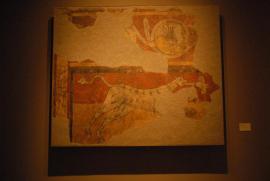 Museu Nacional d'Art de Catalunya:/Quadrúpede amb flor de lis (c 1100) Museu Nacional d'Art de Catalunya:/Quadrúpede amb flor de lis (c 1100)