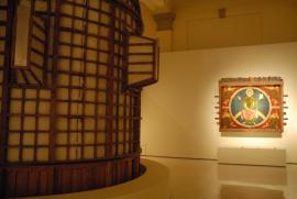 Museu Nacional d'Art de Catalunya:/backside of mock chapel Museu Nacional d'Art de Catalunya:/backside of mock chapel