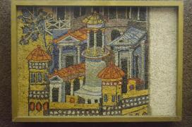 Musei Vaticani: mosaic - "View of a jewelled City" Musei Vaticani: mosaic - "View of a jewelled City"