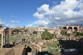 Forum Romanum - overview from Santa Maria Antiqua e Rampa Imperiale Forum Romanum - overview from Santa Maria Antiqua e Rampa Imperiale