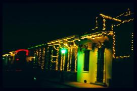 USA Weihnachten 1993/1994/New Orleans/Christmas Decorated Street USA Weihnachten 1993/1994/New Orleans/Christmas Decorated Street