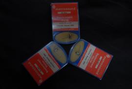 3 x metrosound M.L.62/7 Replacement Stylus suitable for use with PHILIPS Stereo 3301 ("For L. P. & Stereo, fixing instructions attached") 3 x metrosound M.L.62/7 Replacement Stylus suitable for use with PHILIPS Stereo 3301 ("For L. P. & Stereo, fixing instructions attached")